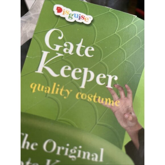 Skeleton Gate Keeper Halloween Costume Child Medium 8-10 New Complete - Picture 2 of 3